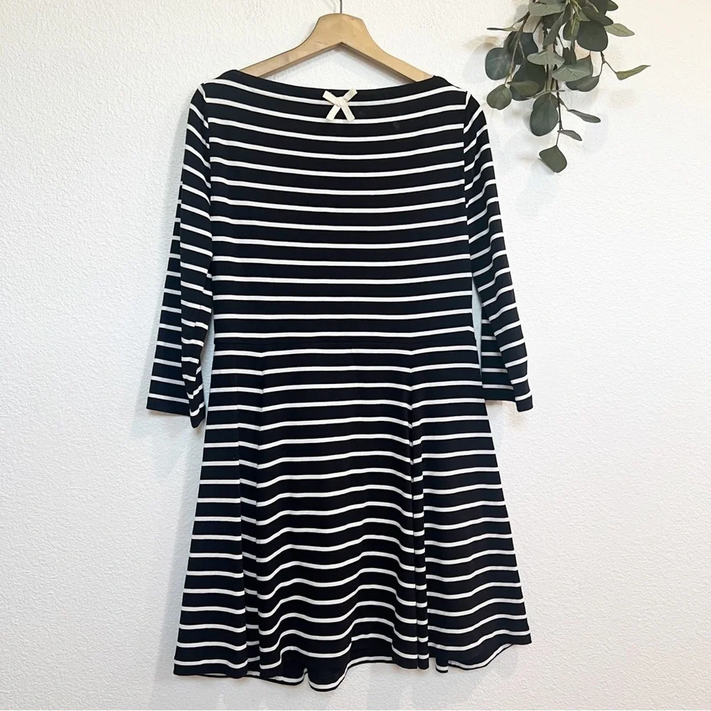 kate spade black white